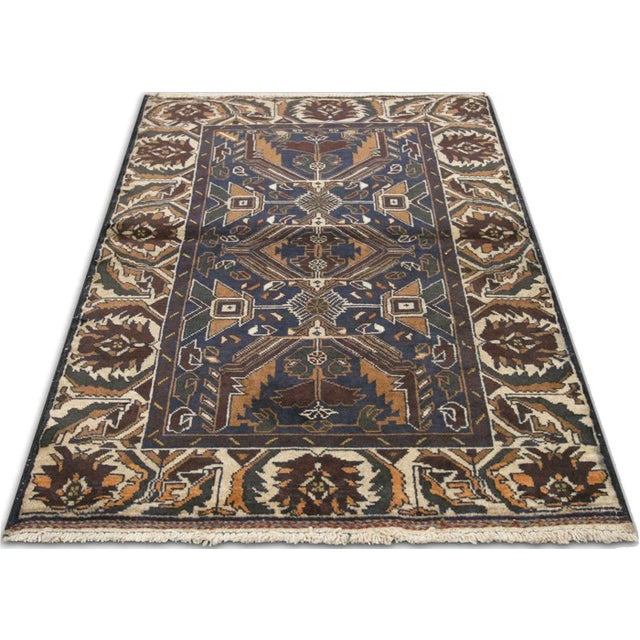 1970s Afghan Baluch Rug For Sale In Los Angeles - Image 6 of 7