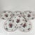 White Vintage Agreste Dinner Plates from Sarreguemines, 1980s, Set of 6 For Sale - Image 8 of 14