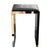 "Stabilità" Bar Stool With Stainless Steel and Bronze For Sale - Image 4 of 8