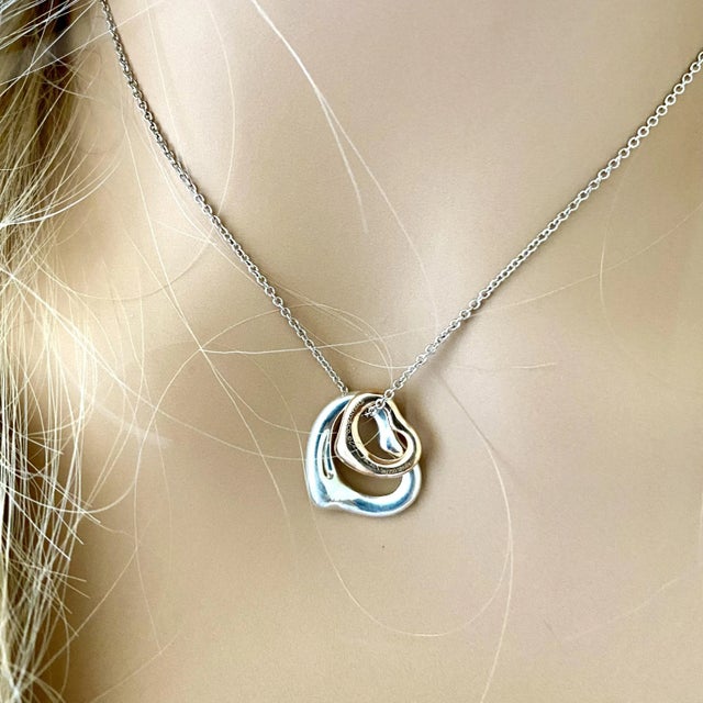 ★VINTAGE HOLLYWOOD★ 2way Essential Heart Necklace Vintage Heart Necklace - Waterproof + Hypoallergenic Jewelry