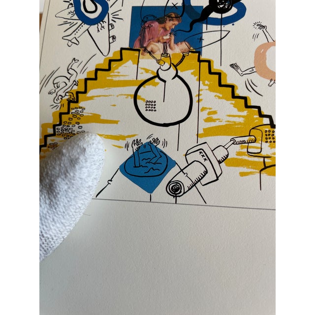 Keith Haring After Keith Haring, Apocalypse, 1988, Courtesy George Mulder, New York, Set of 8 For Sale - Image 4 of 16