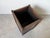Antique French Country Solid Wood Wastebasket / Trash Can For Sale - Image 4 of 12
