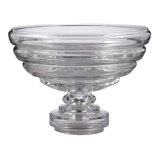 Large Blown Glass Centerpiece Bowl by Global Views Made in Portugal For Sale