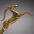 Metal Art Deco Bookends with Gazelles, circa 1930 For Sale - Image 7 of 16