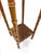 Ornamental & Decorative Materials Early 20th Century Faux Bamboo Turned Wood Plant Stand / Pedestal With Gallery Top For Sale - Image 7 of 9