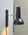 Mid-Century Modern German Black Minimalist Wall Lamp from Hustadt, 1960s For Sale - Image 14 of 18
