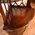 1940s English Regency Mahogany Corner Etageres Display Cabinet For Sale - Image 4 of 13