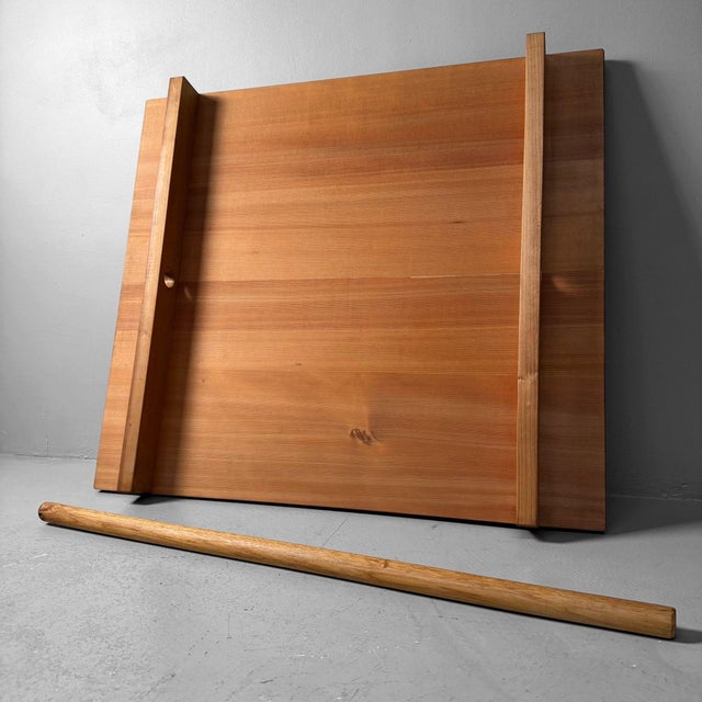 Large Japanese Wooden Manaita Cutting Board or Low Display Table, 1980s For Sale - Image 9 of 14
