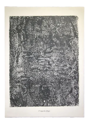 Jean Dubuffet - Legend Allegre - Original Lithograph - 1959