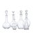 Glass and Crystal Bottles, 20th Century, Set of 6 For Sale - Image 6 of 6