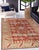 2'6"x12 Kira Zinnia Rust Floral Traditional Hand Knotted Wool Carpet Rug For Sale - Image 4 of 6