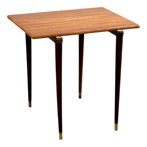 Small Side Table in Teak from ABS Ljungqvist, Sweden, 1950s-1960s For Sale