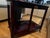 Brown Hickory Chair Company Mahogany Bar Cart With Antique Silver Tray For Sale - Image 8 of 8