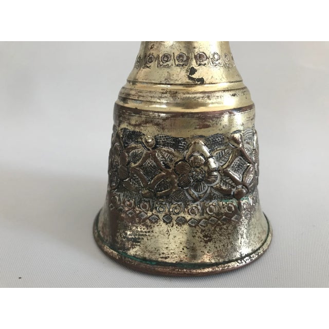 Vintage Turkish Copper Tea Kettle For Sale - Image 9 of 11