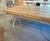 Dating to circa 1890, the long, painted table is from a small hotel in Aix-en-Provence, France, that was closing its...