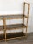 Bamboo Rattan & Smoked Glass Console Bookcase, Italy, 1960s For Sale - Image 6 of 13