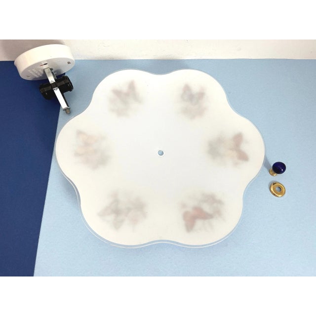 Mid Century Butterflies Flush Light For Sale - Image 17 of 18