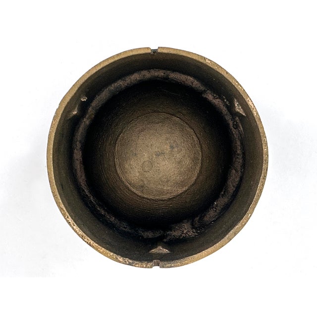 Mid-Century Modern Cast Bronze Ashtray, Germany, 1960s For Sale - Image 11 of 12