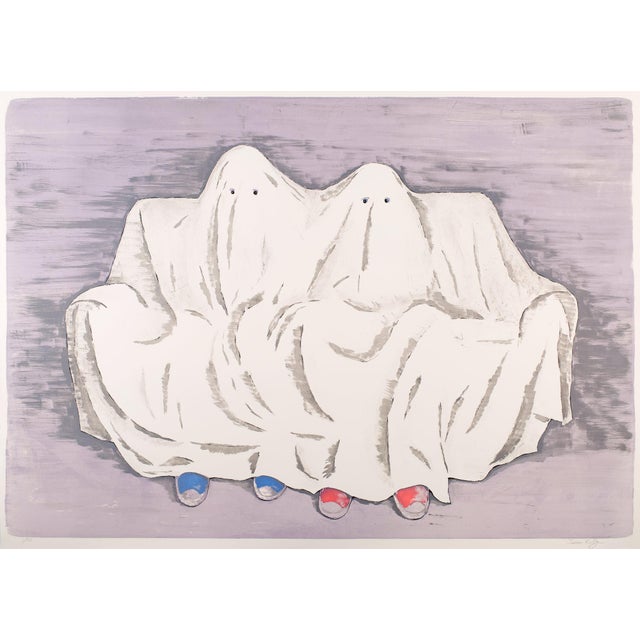James Rielly French Ghosts, 2017 Original 7-colour lithograph on Arches paper 400g Edition of 35 copies, signed dated and...