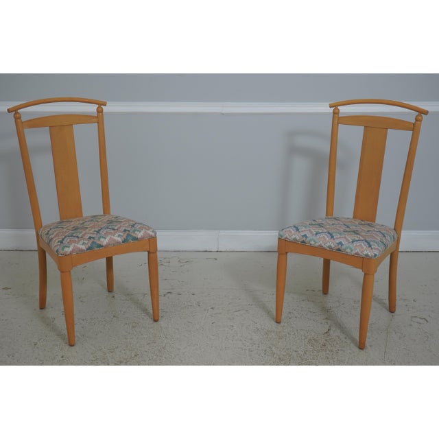 Ethan Allen American Dimensions Dining Table & 6 Chairs For Sale - Image 10 of 16