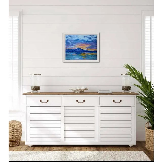 Modern Impressionist Seascape Maui Hawaii Oil Painting For Sale - Image 12 of 12