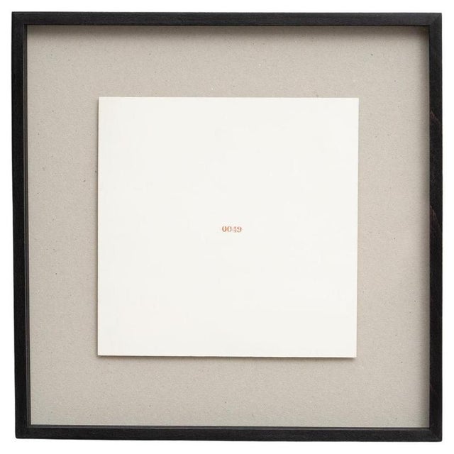 Carl Andre, Untitled (Rubber Stamp Portfolio), 1970s, Print For Sale - Image 12 of 12