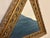 Paint "Waves" Abstract Art in Antique 1890's Frame, Original Seascape Painting in Triangular Frame by JTS For Sale - Image 7 of 11
