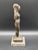 1970s Vintage Bronze Statue: Neoclassical Woman Carrying Vessel For Sale - Image 5 of 8