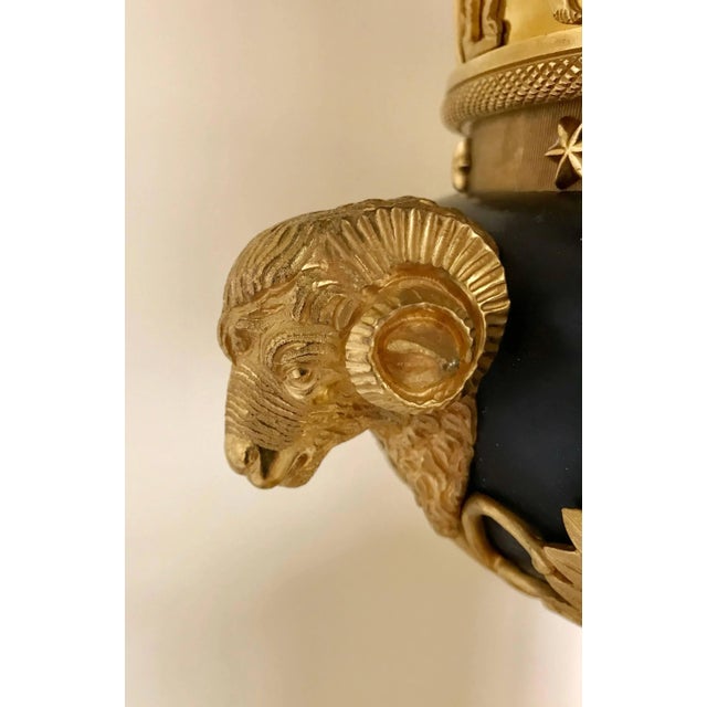 Empire Style Gilt Bronze Brule-Parfums in Manner of Thomire 19th Century - a Pair For Sale - Image 4 of 10