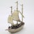 1980s Large Vintage Italian Silver Galleon Sailing Ship Figurine, 1980s For Sale - Image 5 of 16