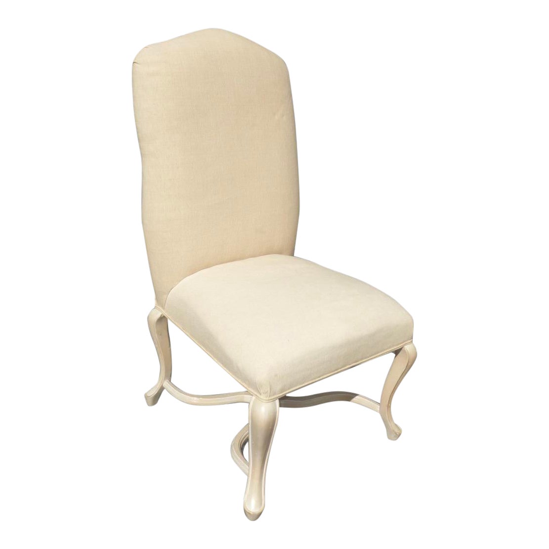 Vintage Kreiss Collection French Country White Accent Chair Chairish