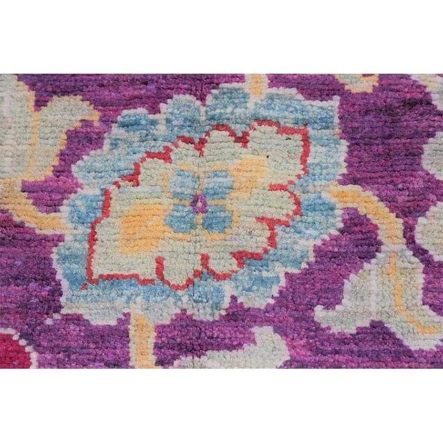 Handwoven Persian Sultanabad Area Rug 7’11 X 11’2″ For Sale In Dallas - Image 6 of 11