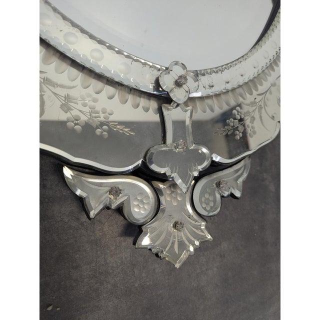 19th Century Venetian Mirror For Sale - Image 5 of 6