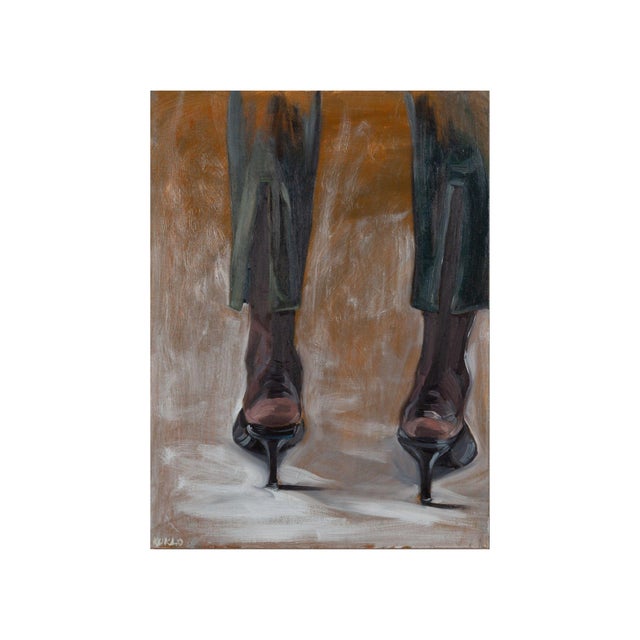 Justyna Kuklo, Direction, 2021, Oil Painting on Canvas, Framed For Sale - Image 3 of 6
