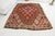 Red Mid 20th Century Smalll Handwoven Area Kilim Rug For Sale - Image 8 of 11