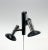 Chrome 3 -pot Floor Lamp, Italy, 1960s For Sale - Image 4 of 13