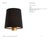 Visual Comfort Signature 5" Black Linen Empire Shade Designer: Visual Comfort Signature Height: 5" Base: Shade Details: 4"...