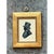 Early 20th Century Vintage Silhouette Portrait in Gilt Frame For Sale - Image 5 of 12