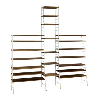 Large Vintage Modular Sybille Classic Shelving System, 1960s For Sale