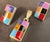 Mexican Sterling Silver Channel Inlay Multi-Stone Earrings W/ Matching Pendant .925 Mexico For Sale In Greensboro - Image 6 of 9