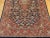 Vintage Kashan Area Rug, Handwoven Floral Pattern, Navy & Brick Red, 4’ X 6’ For Sale In Chicago - Image 6 of 12