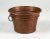 Rustic Mid-Century Heavy Copper Pottola Pan For Sale - Image 3 of 9
