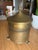 Mid-Century Modern Footed Pierced Brass Coal Scuttle Bucket For Sale - Image 3 of 7