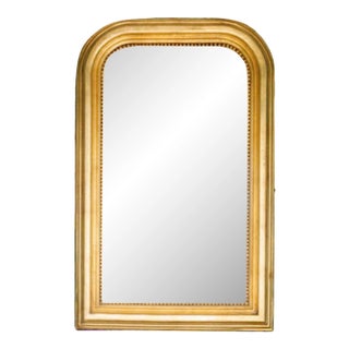 Waverly Gold Leaf French Phillipe Mirror For Sale