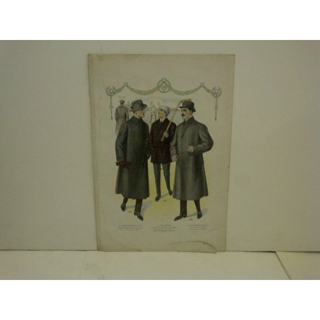 Circa 1900 Vintage Men S Jacket Catalog Page Chairish