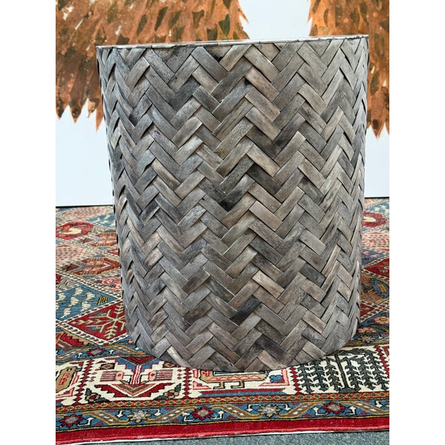 Cream Bernhardt Shiloh Side Table For Sale - Image 8 of 12