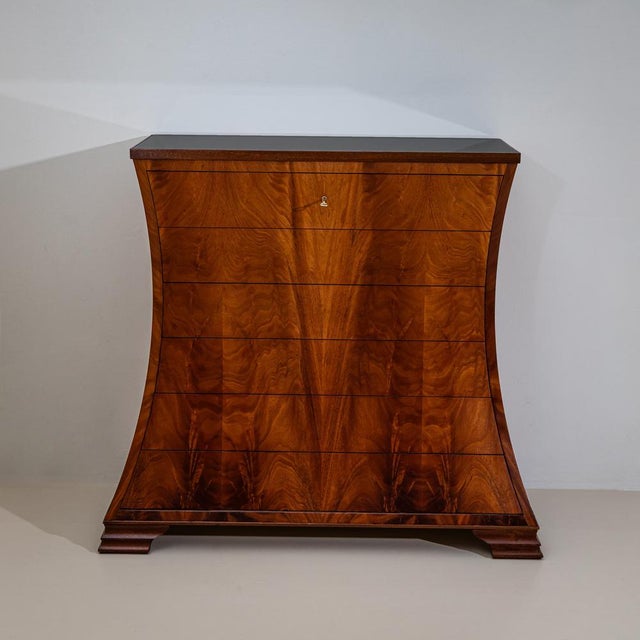 Modern Italian Chest of Drawers in Trapezoidal Form, 1990s For Sale - Image 11 of 11