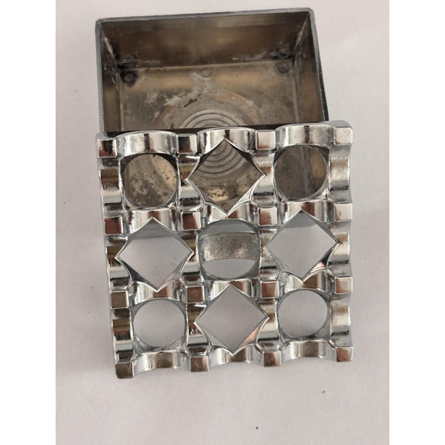 Metal Ultima Ashtray by Holger Bäckström & Bo Ljungberg for Diverse Ting, 1970s For Sale - Image 7 of 11