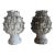 Pair of 19th C. Italian Stone Artichokes For Sale