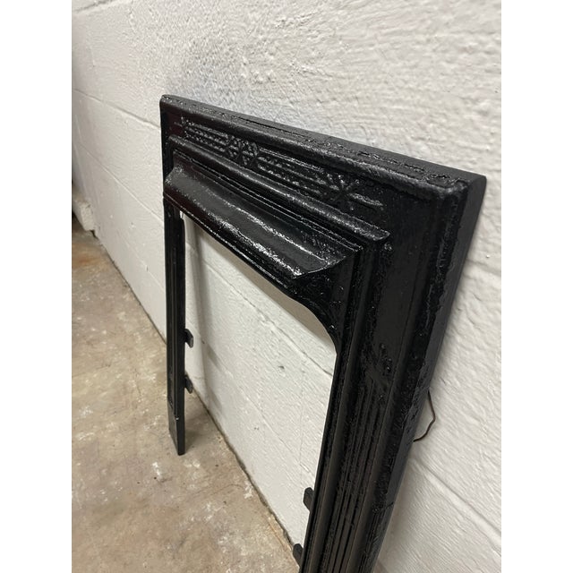 Beautiful design Early 19th Century Antique Cast Iron Surround - Ornate Victorian Era From Baton Rouge Add timeless charm...